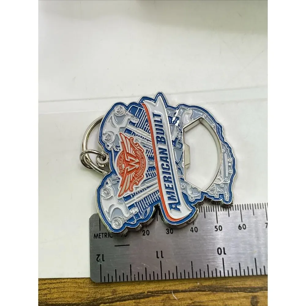 Vintage Wheels Through Time Musuem Keychain Auto Keychain
